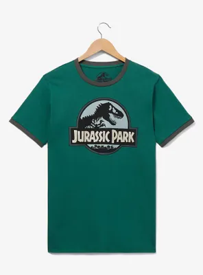 Jurassic Park Logo Ringer T-Shirt - BoxLunch Exclusive