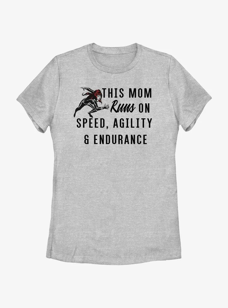 Marvel Black Widow Mom Womens T-Shirt