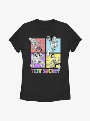 Disney Pixar Toy Story Blocks Womens T-Shirt
