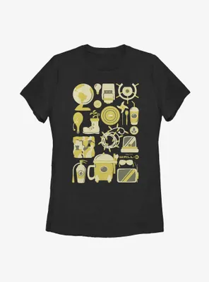 Disney Pixar Wall-E Icons Womens T-Shirt
