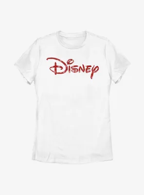 Disney Channel Christmas Logo Womens T-Shirt
