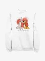 Disney Lady and the Tramp Bella Notte Lovers Sweatshirt