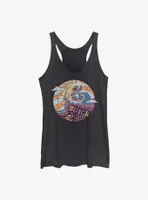 Disney Lilo & Stitch Colorful Womens Tank Top