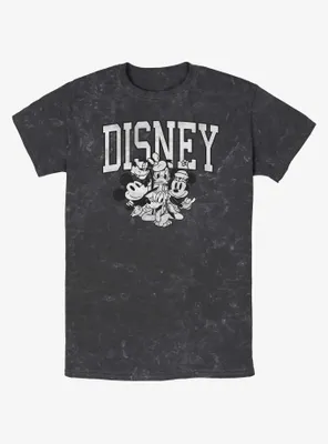 Disney Mickey Mouse Group Mineral Wash T-Shirt