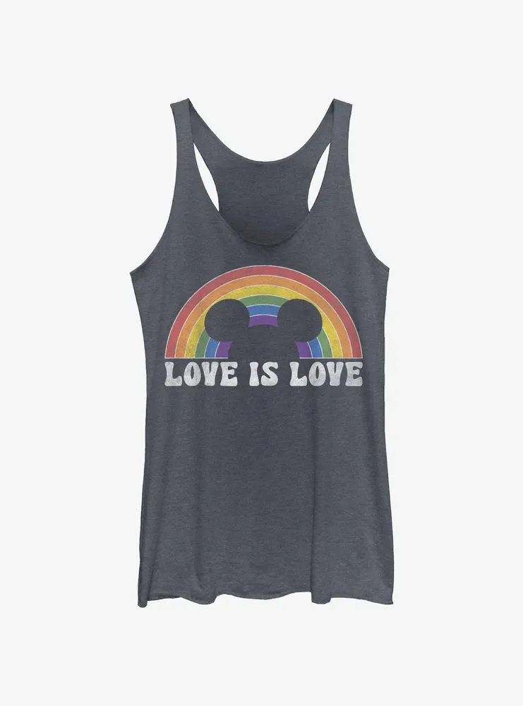 Disney Mickey Mouse Love Is Womens Tank Top