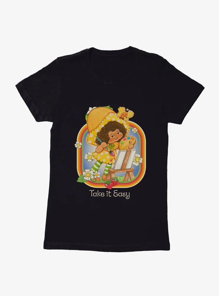 Strawberry Shortcake Orange Blossom Take It Easy Womens T-Shirt