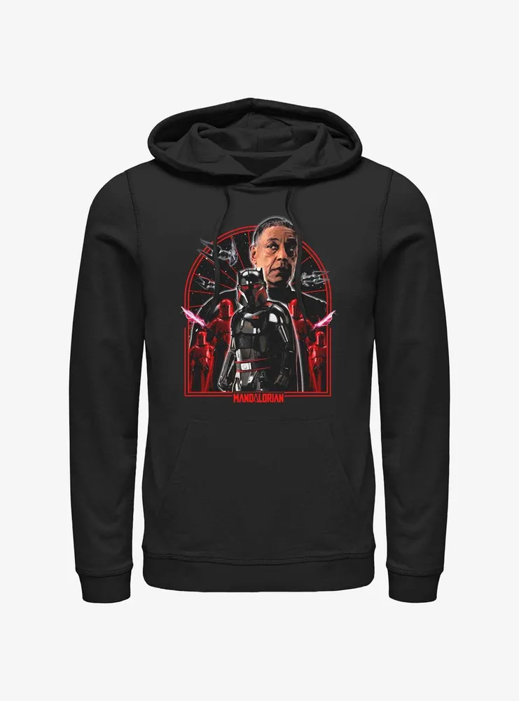 Star Wars The Mandalorian Moff Gideon Dark Trooper Hoodie