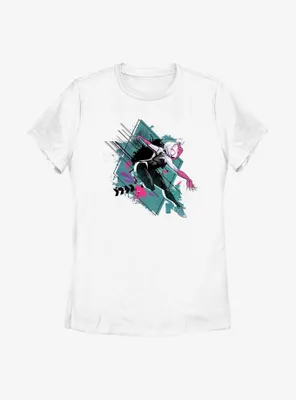 Marvel Spider-Man: Across the Spider-Verse Spider-Gwen Action Womens T-Shirt