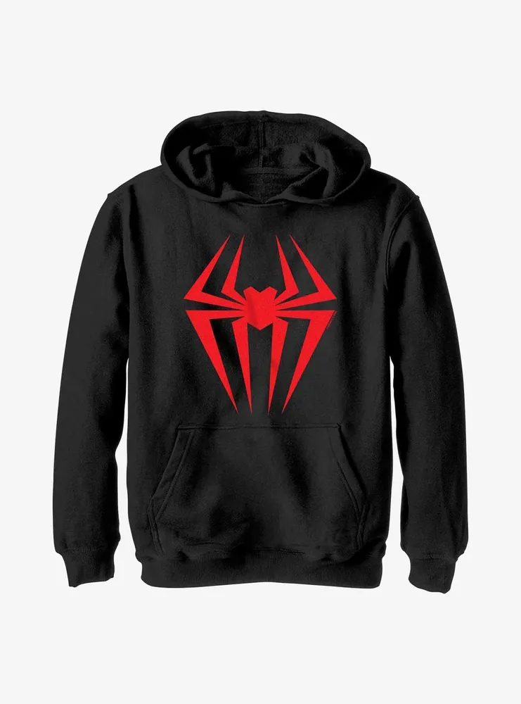 Marvel Spider-Man: Across the Spider-Verse Spider-Gwen Logo Youth Hoodie