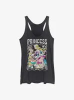 Disney Princesses Retro Princess Womens Tank Top