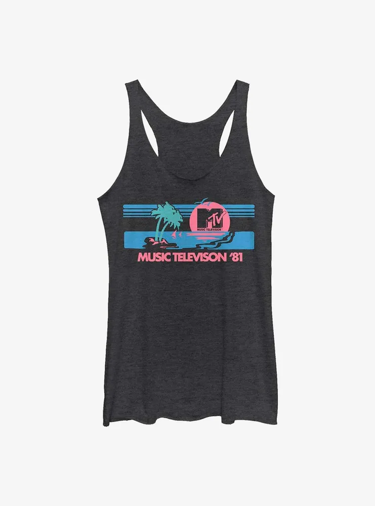 MTV Pastel Beach Womens Tank Top