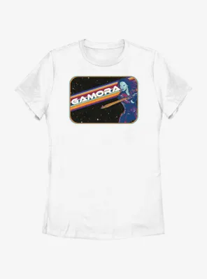 Marvel Guardians of the Galaxy Vol. 3 Gamora Space Badge Womens T-Shirt