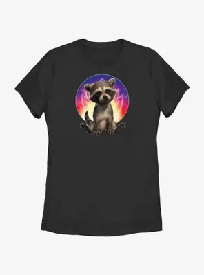 Marvel Guardians of the Galaxy Vol. 3 Baby Rocket Guardian Womens T-Shirt