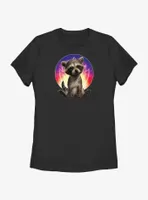 Marvel Guardians of the Galaxy Vol. 3 Baby Rocket Guardian Womens T-Shirt