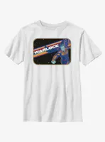 Marvel Guardians of the Galaxy Vol. 3 Adam Warlock Space Badge Youth T-Shirt