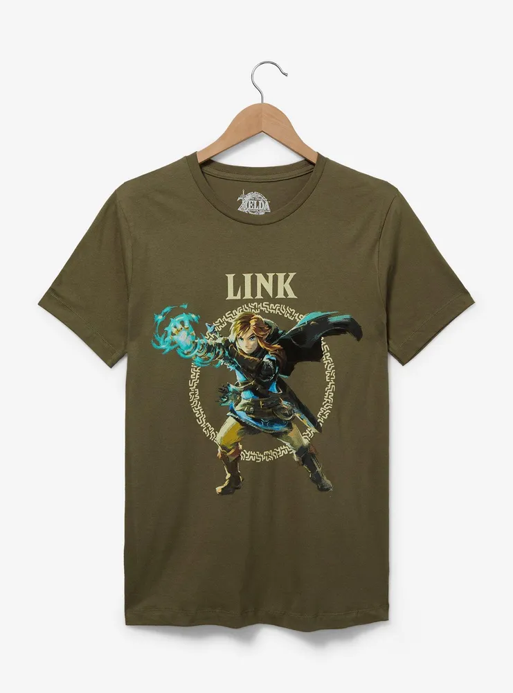 Nintendo the Legend of Zelda: Tears Kingdom Link T-Shirt — BoxLunch Exclusive