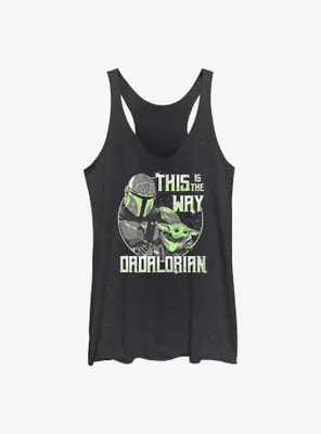 Star Wars The Mandalorian Dadalorian Way Womens Tank Top