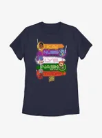 Star Wars: Young Jedi Adventures Names Stack Womens T-Shirt