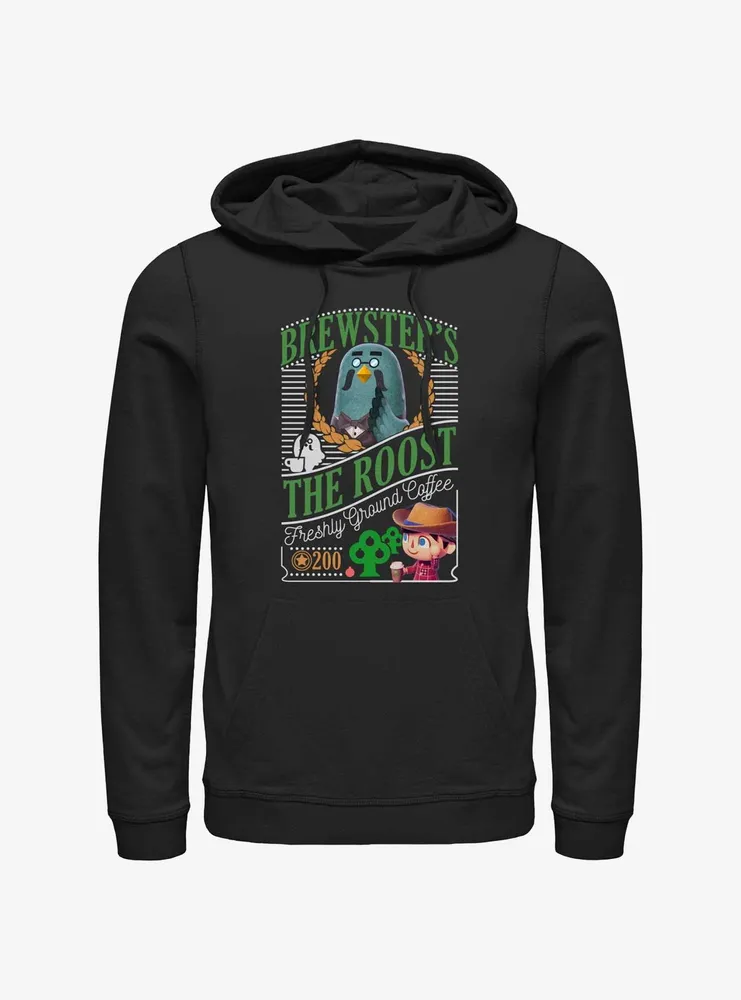 Nintendo Animal Crossing Brewster's Cafe Hoodie
