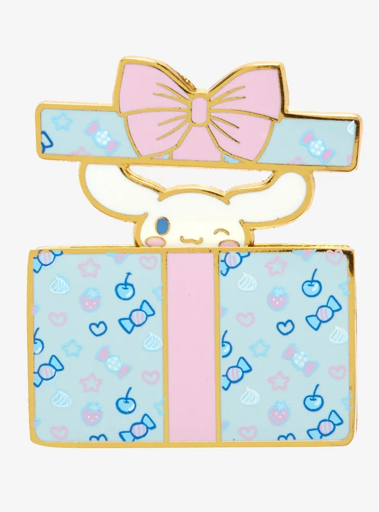 Loungefly Sanrio Cinnamoroll Present Sliding Enamel Pin - BoxLunch Exclusive