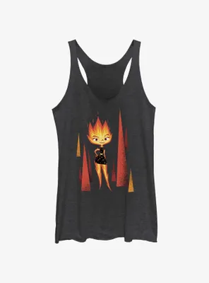 Disney Pixar Elemental Be Fire Ember Womens Tank Top