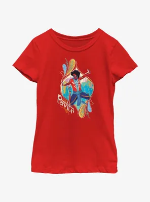 Marvel Spider-Man: Across The Spiderverse Pavitr Jump Youth Girls T-Shirt