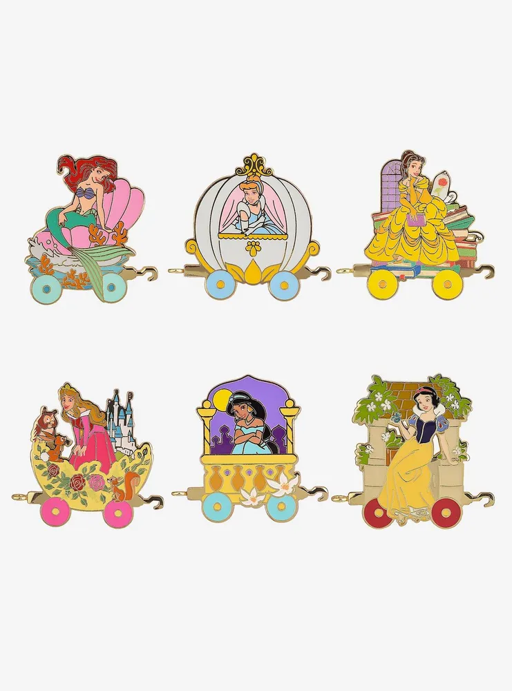 Disney Princesses Train Car Blind Box Enamel Pin - BoxLunch Exclusive