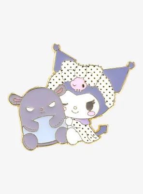 Loungefly Sanrio Kuromi Pajamas Enamel Pin - BoxLunch Exclusive