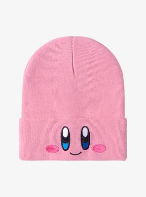 Nintendo Kirby Face Pink Beanie