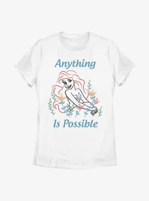 Disney The Little Mermaid Anything Is Possible Womens T-Shirt