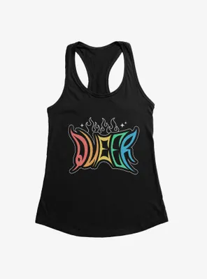 Pride Queer Flames Womens Tank Top