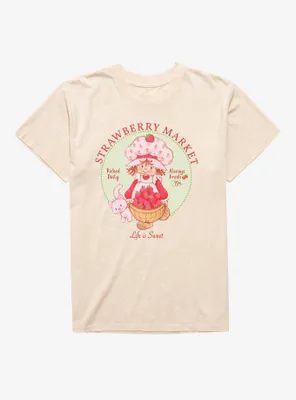 Strawberry Shortcake Market Mineral Wash T-Shirt
