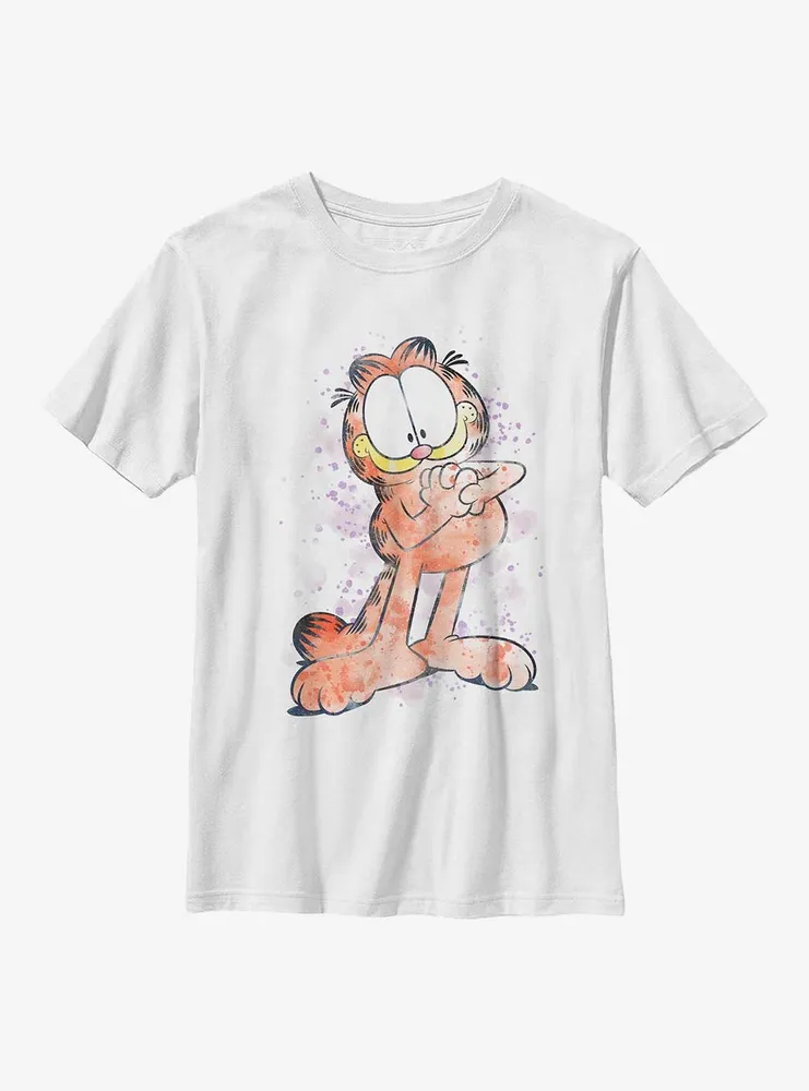 Garfield Watercolor Tabby Youth T-Shirt