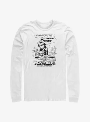 Disney100 Mickey Mouse On Deck Long-Sleeve T-Shirt
