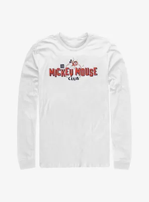 Disney100 Mickey Mouse Chest Long-Sleeve T-Shirt
