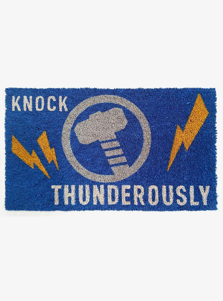 Marvel Thor Knock Thunderously Doormat