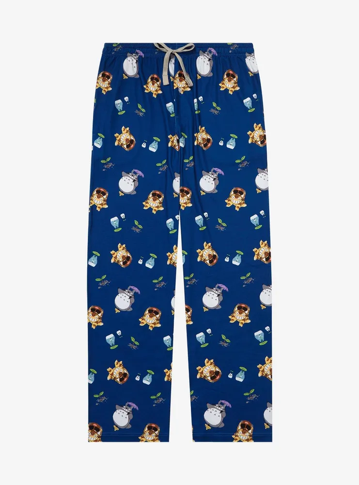 Studio Ghibli My Neighbor Totoro Allover Print Icons Sleep Pants - BoxLunch Exclusive