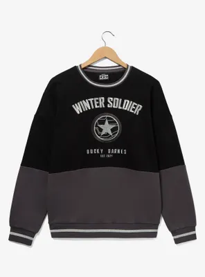 Marvel Winter Soldier Panel Crewneck - BoxLunch Exclusive