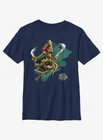 the Legend of Zelda: Tears Kingdom Riju Logo Youth T-Shirt