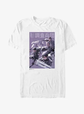Attack On Titan Scout Regiment Fight T-Shirt