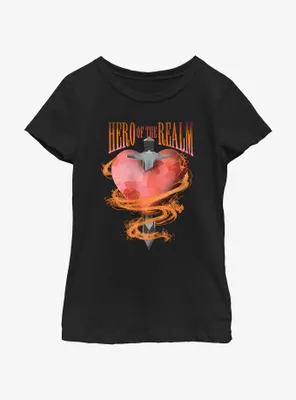 Nimona Hero Of The Realm Youth Girls T-Shirt