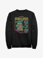 Star Wars The Mandalorian Child Poster Sweatshirt