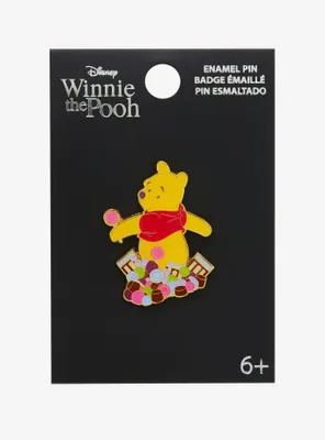 Loungefly Disney Winnie the Pooh Candy Pile Enamel Pin - BoxLunch Exclusive