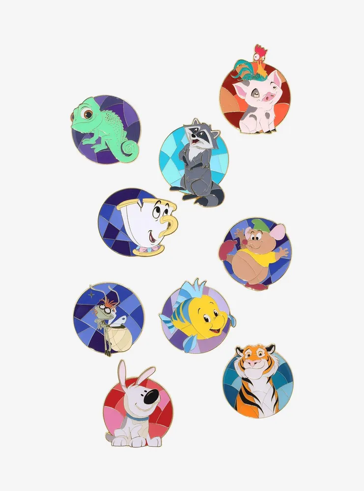 Loungefly Disney Princess Sidekick Portrait Blind Box Enamel Pin - BoxLunch Exclusive