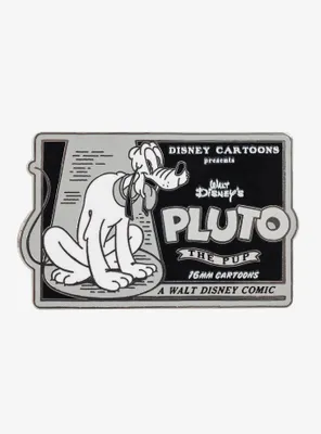 Disney 100 Pluto Tonal Portrait Enamel Pin - BoxLunch Exclusive