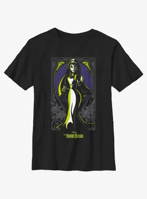 Disney Haunted Mansion Bride Portrait Nouveau Youth T-Shirt