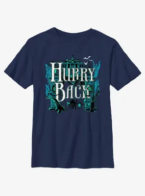 Disney Haunted Mansion Hurry Back Youth T-Shirt