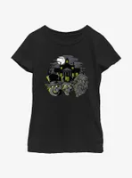 Disney Haunted Mansion Three Hitchhiking Ghosts Heads Youth Girls T-Shirt