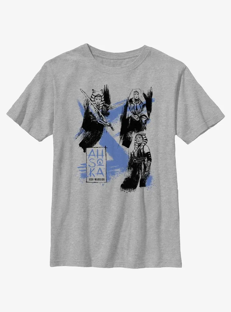 Star Wars Ahsoka Jedi Strokes Youth T-Shirt