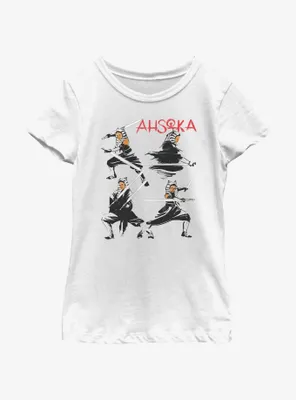 Star Wars Ahsoka Jedi Strike Youth Girls T-Shirt